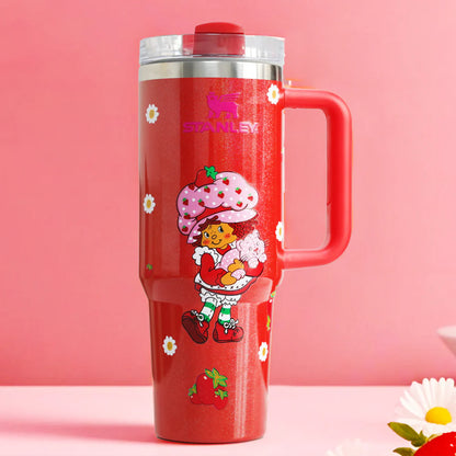 Strawberry Shortcake Quencher 40 Oz Tumbler